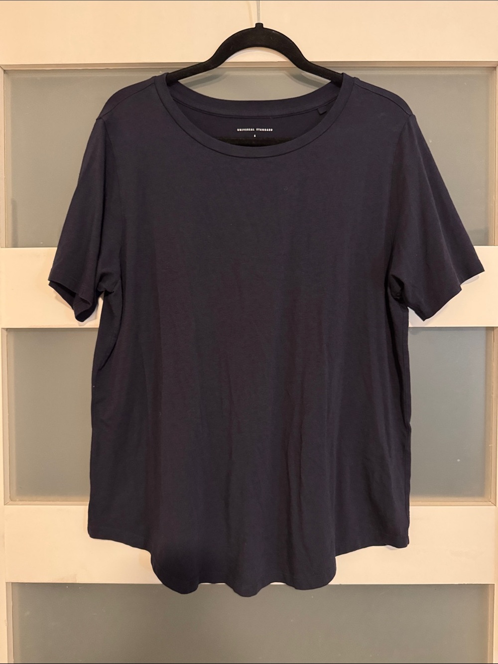 Universal Standard Light-As-Air Tee Rex Crew Neck Classic Tee size S 14-16